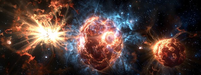 Poster - Dramatic Supernovae Explosions Across the Cosmic Landscape
