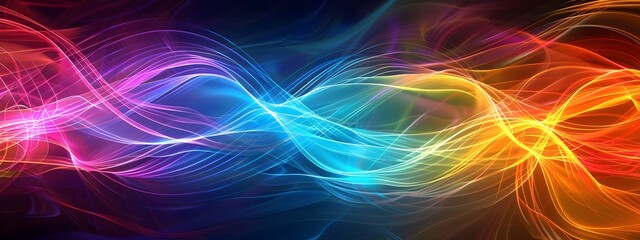 Poster - Mesmerizing of Light Waves Across the Electromagnetic Spectrum