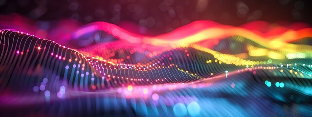Poster - High Frequency Laser Light Waves Visualization in D
