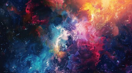 Poster - Detailed abstract background