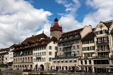 Canvas Print - Lucerne. Switzerland