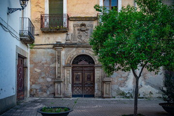 Wall Mural - Pintoresco paisaje de la ciudad desde el castillo de trujillo españa. España.