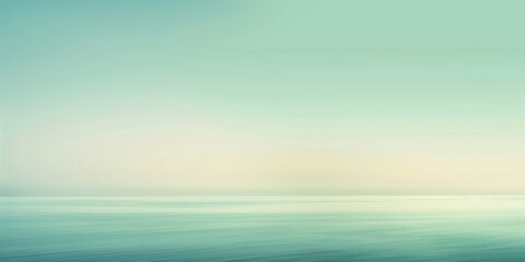 Wall Mural - Serene ocean with calm waters under a dramatic cloudy sky. Peaceful seascape concept.