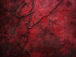 Wall Mural - Creepy Wall Texture Ideal Background for a Halloween Thrill, Spooky Wall Texture Perfect for a Spooky Halloween Scene