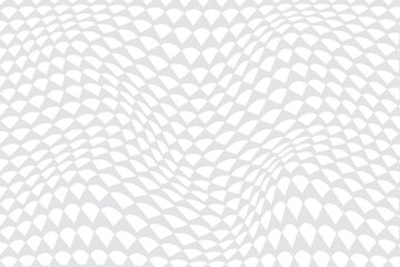 Wall Mural -  simple abstract white color daimond shape pattern on metal silver color background a geometric pattern with triangles on a gray background