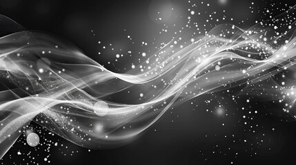 Wall Mural - black and white background 