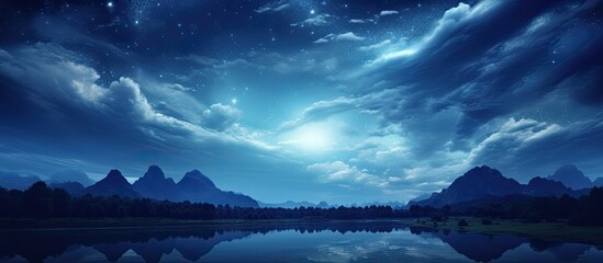 Capture stunning images of the Milky Way galaxy with panoramic astrophotography and nightscape techniques, ideal for displaying in a copy space image.