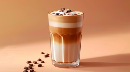 Poster - The Iced Latte in Glass