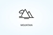 © Herikus - Mountain Vector  Or Logo Sign Symbol Illustration