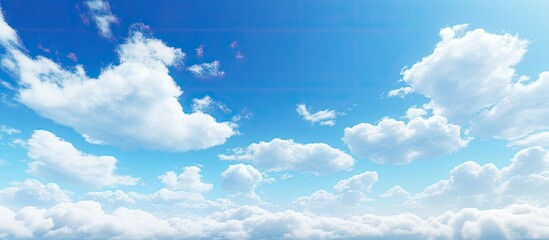 Poster - Nature Sky background. Creative banner. Copyspace image