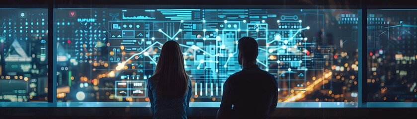Poster - state of the art digital dashboard for social media monitoring and business communication