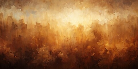 Wall Mural - Brown gradient blurred abstract oil painting background, brown, gradient, blurred, abstract, oil painting, background, texture, art, color, artistic, design, smooth, soft, wallpaper