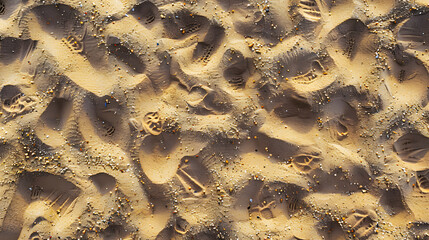 Sticker - Fine beach sand in the summer sun