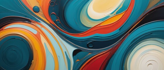 abstract fluid painting background