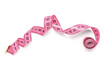 © Pixel-Shot - Pink measuring tape on white background