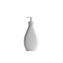 Wall Mural - Shampoo Bottle Mockup, Template Isolated Transparent, Generative AI 