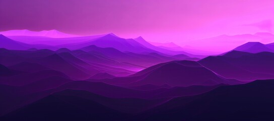 Poster - A gradient background with purple and black tones