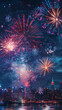 © Wonderful Studio - A city skyline with fireworks in the background
