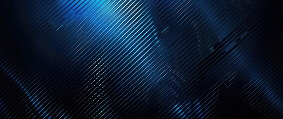 Wall Mural - Blue background with dark blue texture of carbon fiber, grid pattern