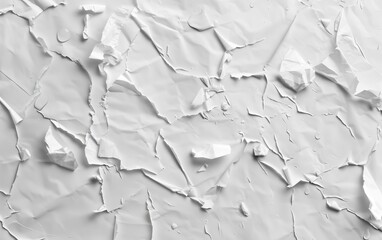 Sticker - the wet crumpled white paper texture for the headerbackdrop