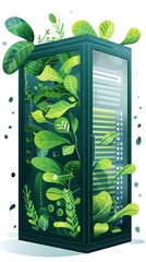 Poster - Energy Efficient Data Storage A Sustainable Digital Infrastructure with Green Themes