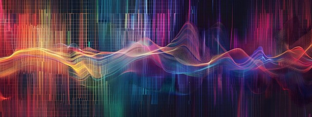 Poster - of Spectrogram Displaying Frequency Content of a Signal over Time