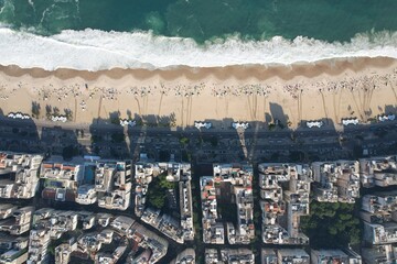 Wall Mural - Aerial views from over Rio De Janeiro, Brazil