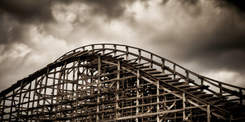 Sticker - A giant roller coaster