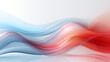 © Наталья Сивак - Colorful Abstract Wave Pattern on White Background