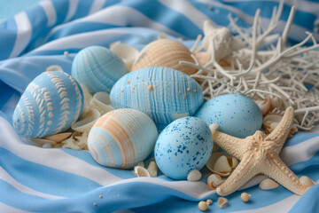 Seashore Easter Extravaganza: Eggs and Coastal Charms