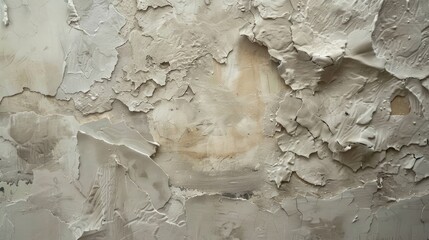 Plaster on the outer wall s backdrop