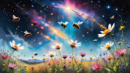 Environmental Guardians: The Essential Role of bees in Nature and Universe