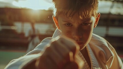 Poster - A person points their finger at the camera in a candid moment