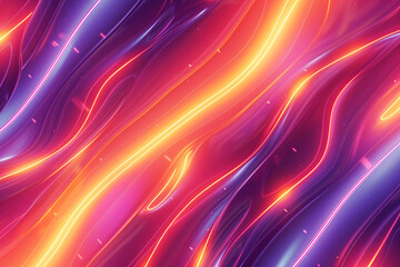 Wall Mural - abstract background with glowing lines