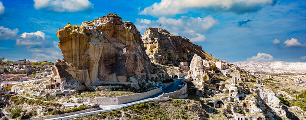 Wall Mural - View of Urgup in Nevsehir Province in Cappadocia, Turkey
