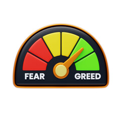 Aufkleber - 3D Indicators of Market Sentiment