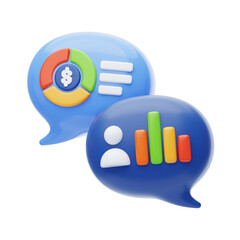 Aufkleber - 3D Communication Analysis Using chat charts