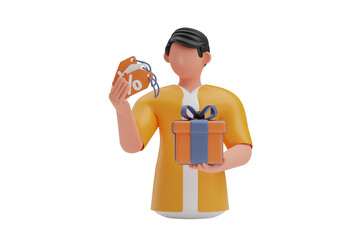 Poster - Sales Discount 3D Illustration