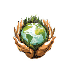 World Environment Day earth in hands Save.picture collectors, businesses, online shoppers). Ai Generation 