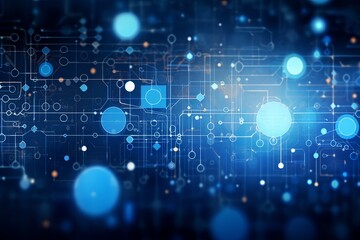 Abstract Background Illustrating Digital Transformation, System Engineering, and Programming Concepts