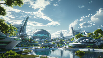 Futurism, future city