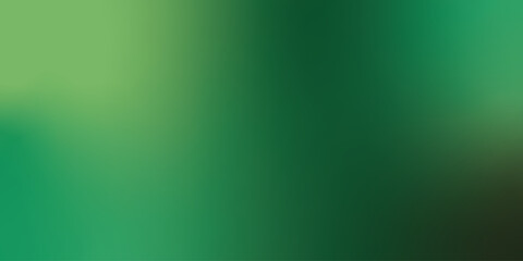 Wall Mural - abstract green gradient background vector, copy space for design