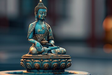 buddha statue meditate