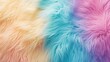 © Riffat - Multicolored pastel fur background perfect for a fun and lively aesthetic