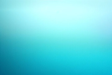 Wall Mural - Abstract gradient turquoise blue teal white colored blurred back	