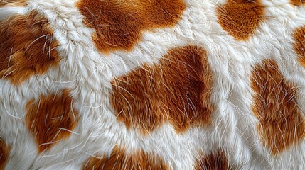 Sticker - close up of fur texture