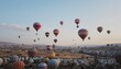 © Paulius - Enchanting Skies of Cappadocia: A Mesmerizing Display of Hot Air Balloons