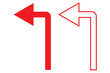 © Mr. 786 - turn left solid icon