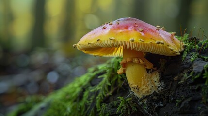 Wall Mural - fly mushroom