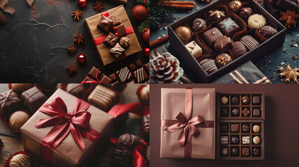 Poster - Gift Boxed Chocolate Assortment For Special Occasion